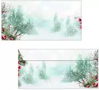 Weihnachts-Umschlag DL 90g 25 St&uuml;ck Scandinavian Snow