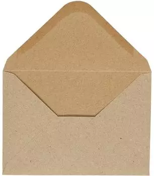 Creativ Company Umschl&auml;ge beige C6 110g, 10 St&uuml;ck (217016)