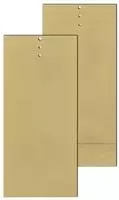 Mayer-Kuvert-network Musterbeutel ohne Fenster braun mit 4.0 cm Falte 250 St.
