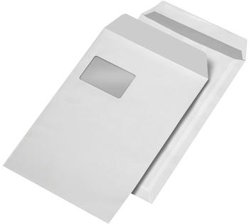 Mailmedia Versandtaschen C4 selbstklebend mit Fenster weiß (250 Stück)