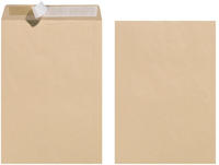 HERLITZ 10900736, HERLITZ 10900736 Versandtasche C4 90g haftklebend braun 10er