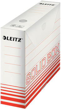 Leitz Solid A4 weiß / rot (10 Stück)