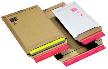 ColomPac Wellpappe-Versandtasche A5 Wellpappe braun