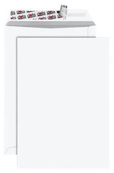 Dots Versandtaschen B4 ohne Fenster haftklebend weiß (100 Stück)
