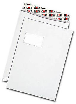 Dots Enduro C4 mit Fenster haftklebend weiß (100 Stück)