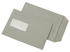 Mailmedia Versandtaschen C5 mit Fenster selbstklebend grau (500 Stück)