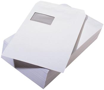 Soennecken Versandtaschen 2081 C4 mit Fenster haftklebend weiß (250 Stück )