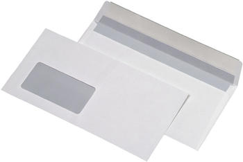 Mailmedia Briefumschläge C5 haftklebend mit Fenster weiß (30015993)