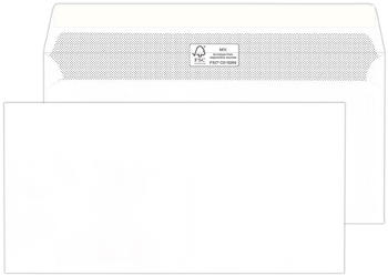 Mailmedia Briefumschläge DIN lang FSC haftklebend weiß (30003811)