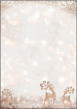 sigel Weihnachts-Motiv-Umschlag Brilliant Deer DIN lang (DU228)