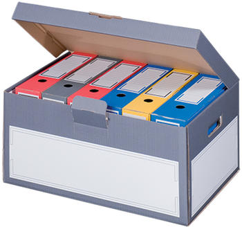 Smartboxpro Archiv-Klappdeckelbox grau (227160805)