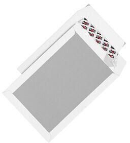 Dots Papprückwandtaschen DIN C4 ohne Fenster weiß 50 Stück (8905061)