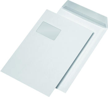 Mailmedia Securitex DIN C4 mit Fenster weiß 100 Stück (30001204)