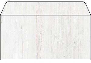 sigel Motivbriefumschläge Holz DIN lang ohne Fenster 50 Stück (DU242)