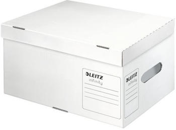 Leitz Archiv Box m. Klappdeckel A4+ weiß 355x190x255