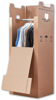 BB Verpackungen Kleiderbox/Kleiderkarton bis 60kg (3 Stück)