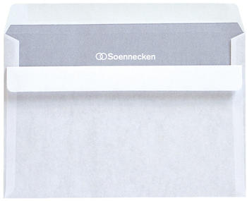 Soennecken Briefumschläge 1331 C6 ohne Fenster weiß 25 Stück