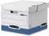 Fellowes Bankers Box System Archivbox mit Klappdeckel FastFold Besonders stabil