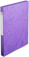 Exacompta 18515H, Exacompta Sammelbox Nature Future A4 25mm Manila-Karton lila