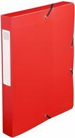 Exacompta 59785E, Exacompta Sammelbox Uni A4 40mm PP rot