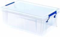Fellowes Aufbewahrungsbox ProStore, 10 Liter, transparent transparent klar, aus