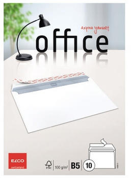 Elco Office B5 ohne Fenster hochweiß Öffnung an der lange Seite 10 Stück (7449512)