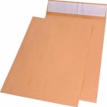 Mailmedia Faltentaschen E4 ohne Fenster 40mm braun 100 Stück (30021434)