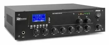 Power Dynamics PPA502 Mischverstärker 100V 50W 2 Zonen Bluetooth (PPA502)