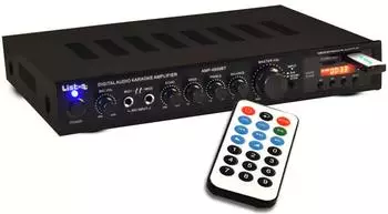 LISTON 12 AMP 4500 BT HiFi-Receiver Bluetooth, USB/SD, 2x Mikrofoneingang (AMP 4500 BT)