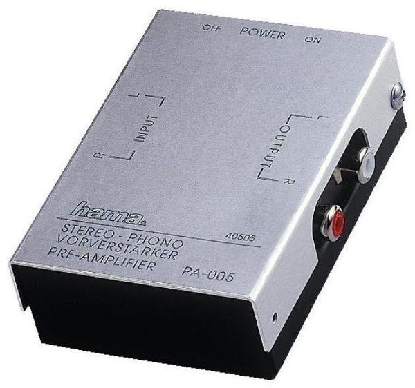 Hama Stereo-Phono-Vorverstärker PA 005 (40505)