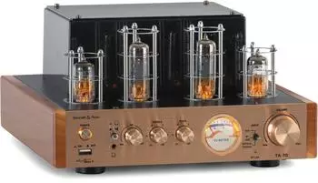 Bennett & Ross TA-70 HiFi-Stereo-Verst&auml;rker R&ouml;hrendesign Bluetooth, champagner (TA-70)