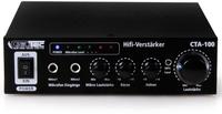 Hifi-verst&auml;rker Cta-100 Cinch Aux In, 100w, 2-kanal, Schwarz