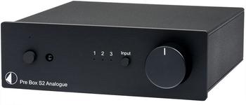 Pro-Ject Pre Box S2 Analogue schwarz