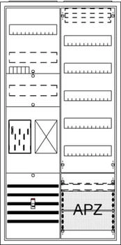 Striebel & John Komplettschrank BA27BB (2CPX054209R9999)