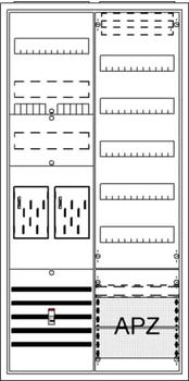 Striebel & John Komplettschrank BA27BM (2CPX054210R9999)