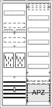 Striebel & John Komplettschrank BA27CM (2CPX054239R9999)