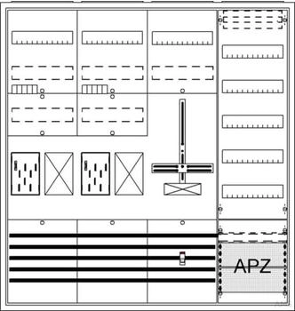 Striebel & John Komplettschrank BA47CH (2CPX054237R9999)