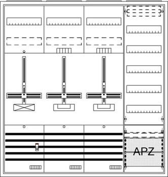 Striebel & John Komplettschrank DA47GH (2CPX054274R9999)