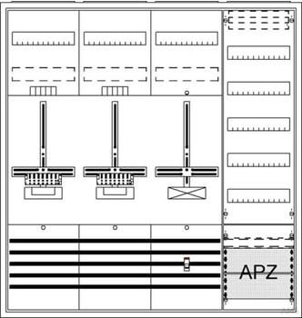 Striebel & John Komplettschrank DA47PH (2CPX054265R9999)