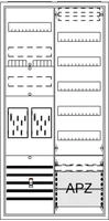 Striebel & John BA27FM BA27FM Komplettschrank, AP BKE-I, A27 2Z1V5A2