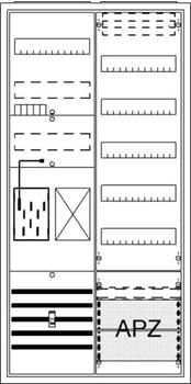 Striebel & John Komplettschrank BA27MB (2CPX054245R9999)