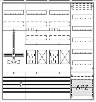 Striebel & John Komplettschrank BA47FH (2CPX054224R9999)