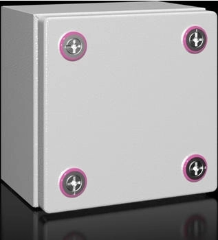 Rittal KX Stahl Gehäuse KX-Terminal Box RAL7035 Außenmaß 200 x 200 x 120mm IP66 (1502000)