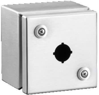 Rittal SM Edelstahl Gehäuse IP66 HxBxT 100 mm x 100 mm x 90mm (2384010)