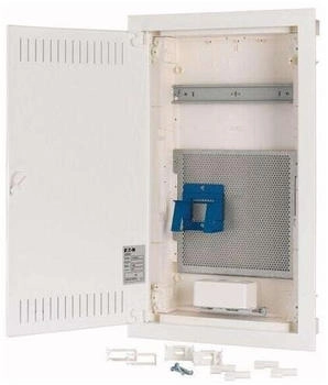 Eaton 178830 Unterputz-Kleinverteiler Multimedia 3-reihig Stahlblechtür flach