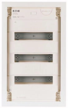 Eaton Eaton 178810 Hohlwand-Kleinverteiler 3-reihig Stahlblechtür flach