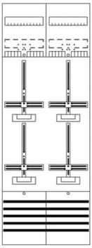 Striebel & John DF29C4 Zählerfeld 9RE 4Z mit Zählerkreuz (2CPX054157R9999)