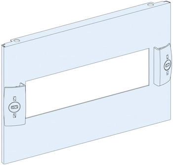 Schneider Electric PrismaSeT-P Frontplatte mit 45mm Ausschnitt,1-reihig reite=400mm öhe=3Module Inhalt: 1 St. (LVS03213)