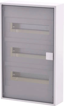 Intratec 3-reihig IP40 Aufputzfür 36 Module Trockenraum-Installation 498x310x96mm Transparent (MKAAGH36-T)