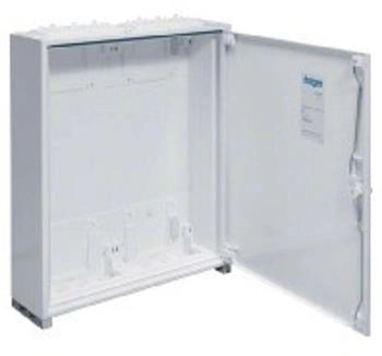 Hager FWB43D weiß Regal - Regale (weiß Stahl 650 mm 161 mm 800 mm)